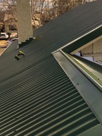 installation of a new roof